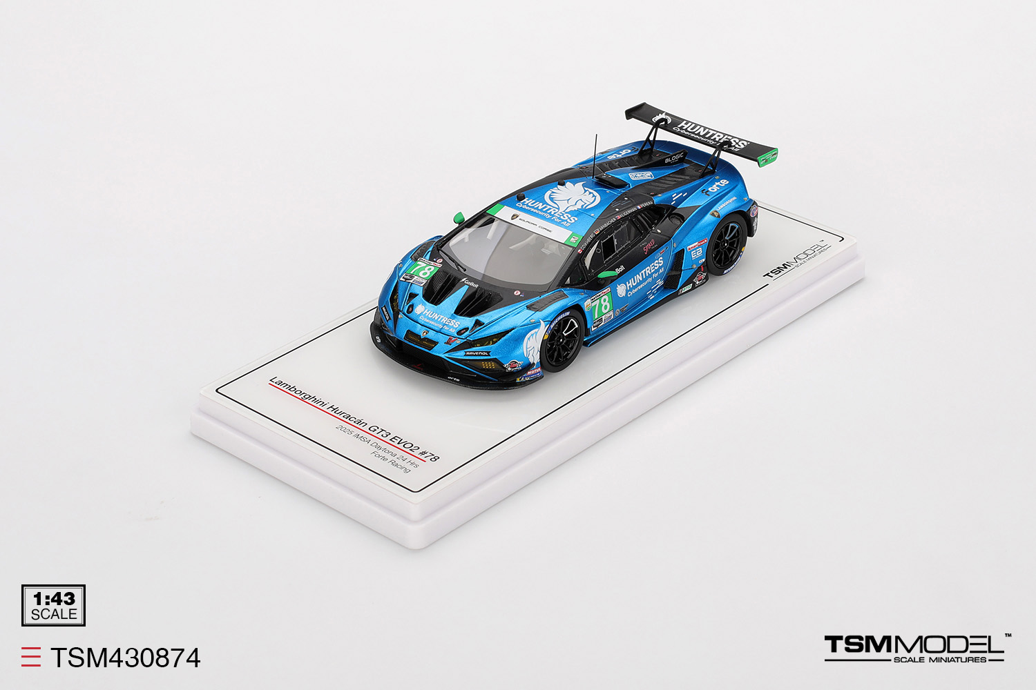 2025 Lamborghini Huracan GT3 Daytona Farnbacher/Goikhberg/Kligerman/Perera